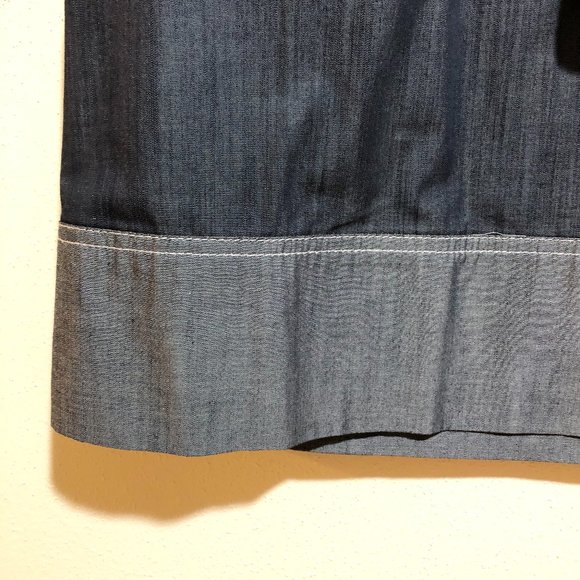 Ann Taylor Loft Two Tone Gray Belted Skirt - Picture 4 of 7